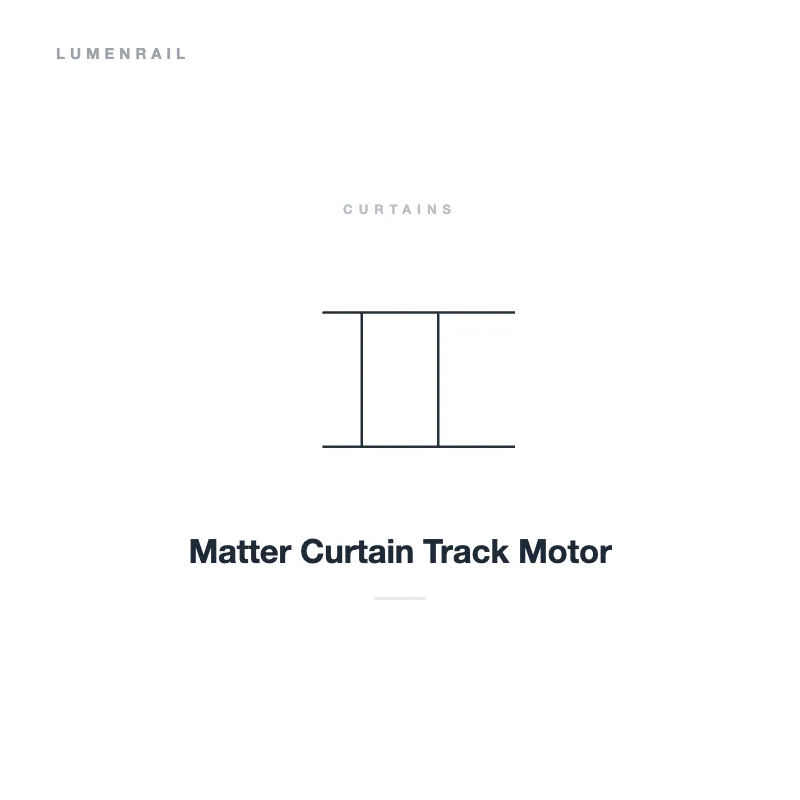 Matter Curtain Track Motor